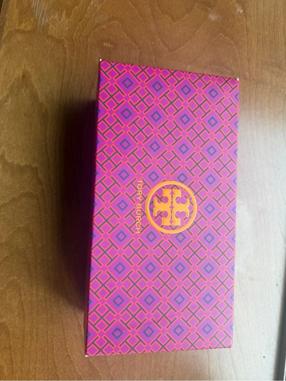 Tory Burch Black Slide Mules with Gold-Trim Logo